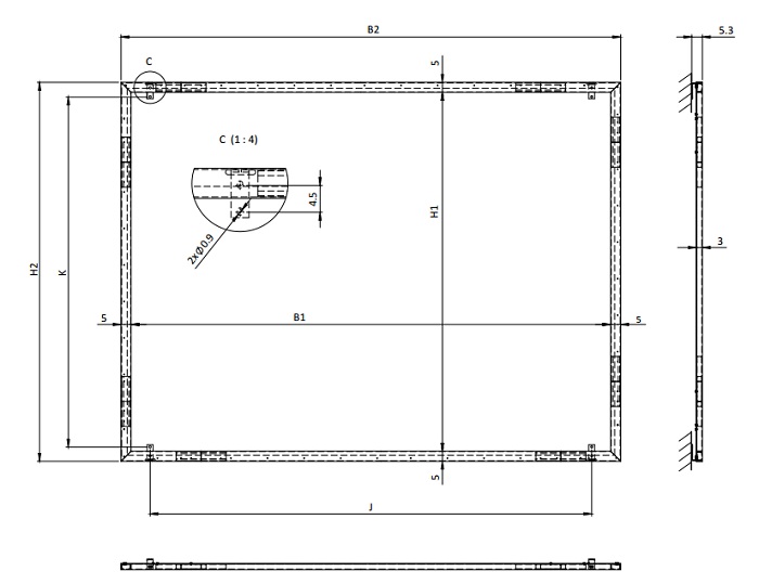 JT Motors Frame Wall 50