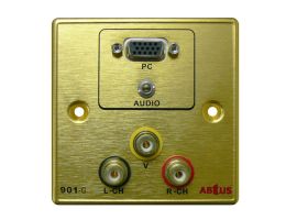 Купить Панели разъемов ABtUS IFP-901G(GOLD): цены, характеристики, фото в каталоге VEGA AV