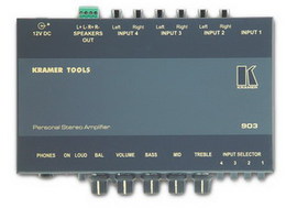Купить Микшеры-усилители аудиосигнала KRAMER 903: цены, характеристики, фото в каталоге VEGA AV