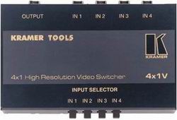 Купить Видео-аудио коммутаторы KRAMER 4x1V: цены, характеристики, фото в каталоге VEGA AV