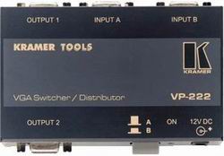 Купить Видео-аудио коммутаторы KRAMER VP-222K: цены, характеристики, фото в каталоге VEGA AV