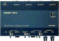Купить Видео-аудио коммутаторы KRAMER VP-242: цены, характеристики, фото в каталоге VEGA AV