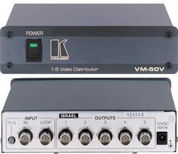 Купить Усилители-распределители KRAMER VM-50V: цены, характеристики, фото в каталоге VEGA AV