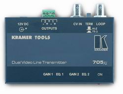Купить Устройства для передачи сигналов по витой паре KRAMER 705xl: цены, характеристики, фото в каталоге VEGA AV