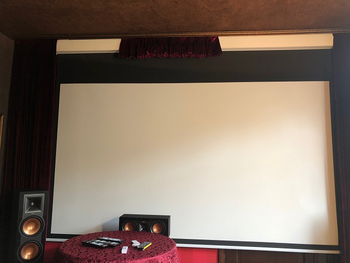 Идеальный экран для домашнего кинотеатра