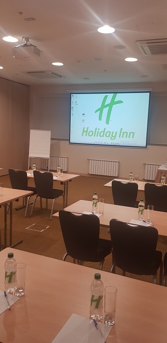 Переоснащение переговорных комнат в отеле Holiday Inn Samara (VEGA AV)