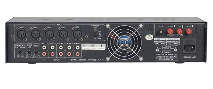 Панель разъемов DSPPA MP-6906 Панель разъемов DSPPA MP-6906