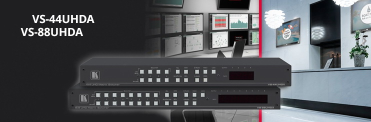 Матричные коммутаторы VS-44UHDA и VS-88UHDA