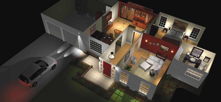 Управление освещением и шторами в квартире и доме